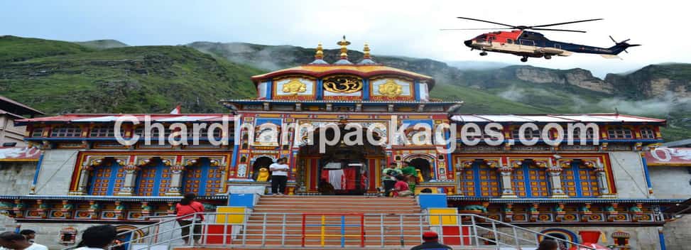 Badrinath Yatra by Helicopter