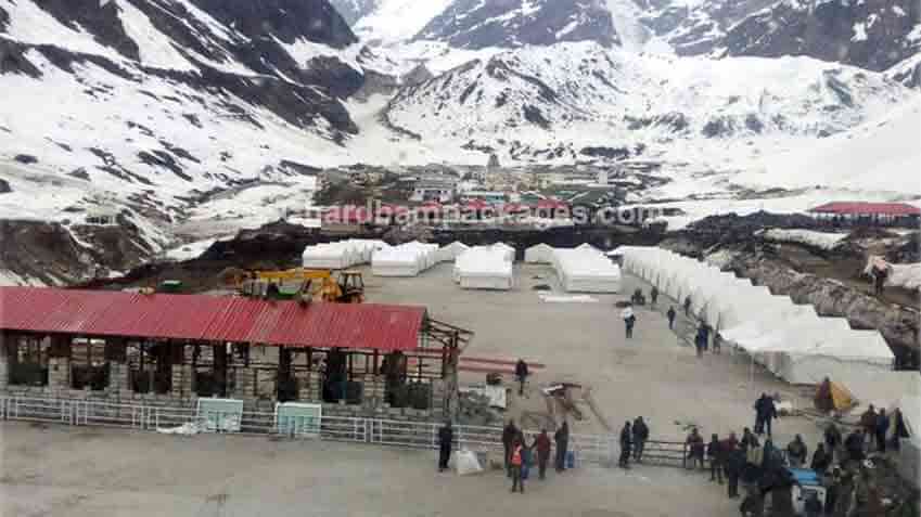 Kedarnath Tents Colony by NIM for Pilgrims