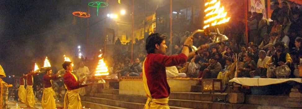 allahabad evening ganga aarti